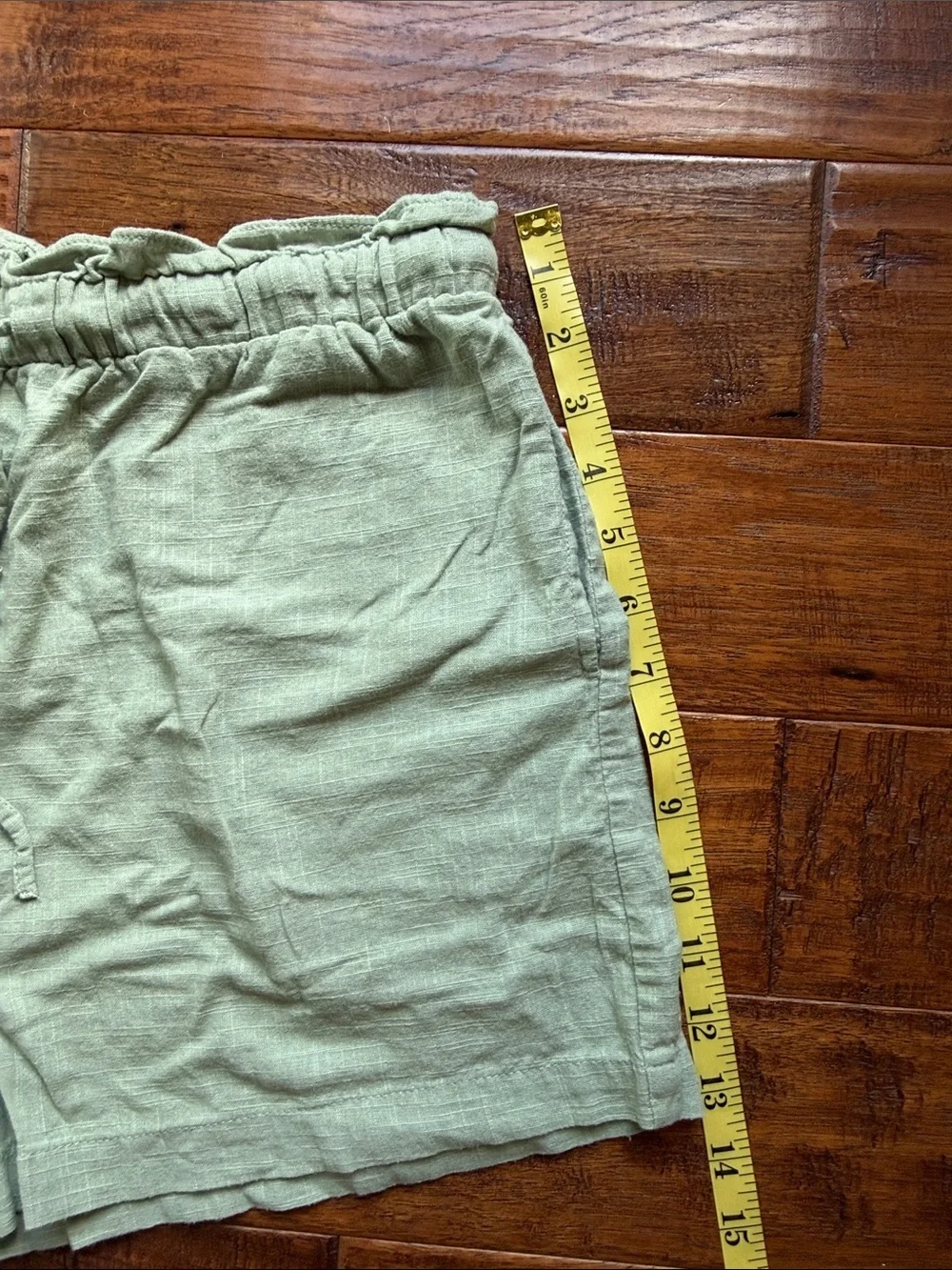 Able Clothing Jordan Easy Short 3.5 inseam, small, Desert Sage green
